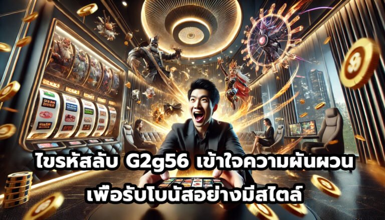 ไขรหัสลับ G2g56 เข้าใจความผันผวนเพื่อรับโบนัสอย่างมีสไตล์-2